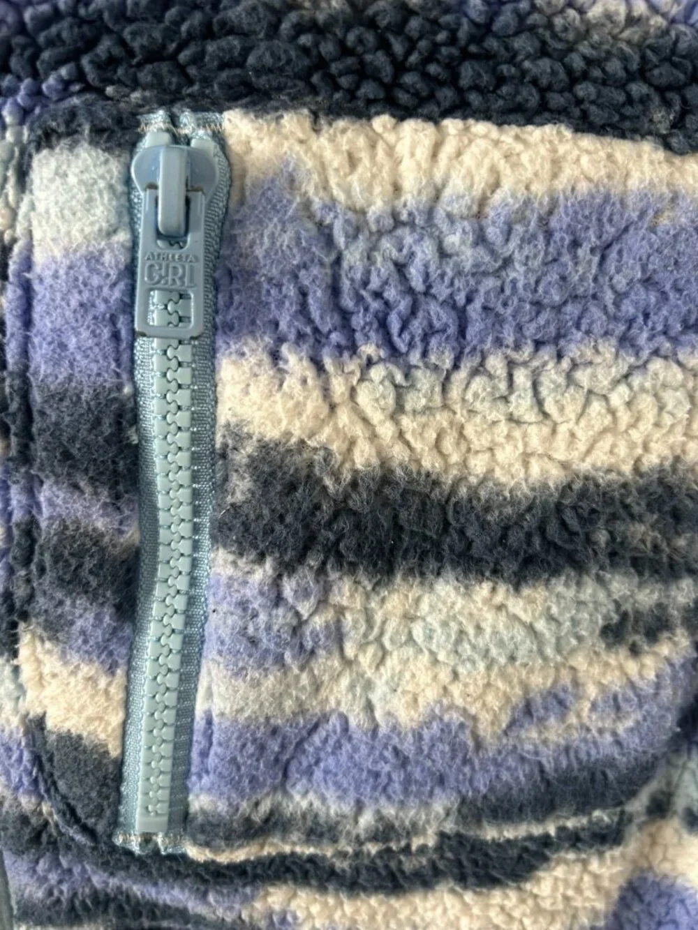 Athleta Girl So Toasty Tugga Sherpa Jacket Size 12/Large